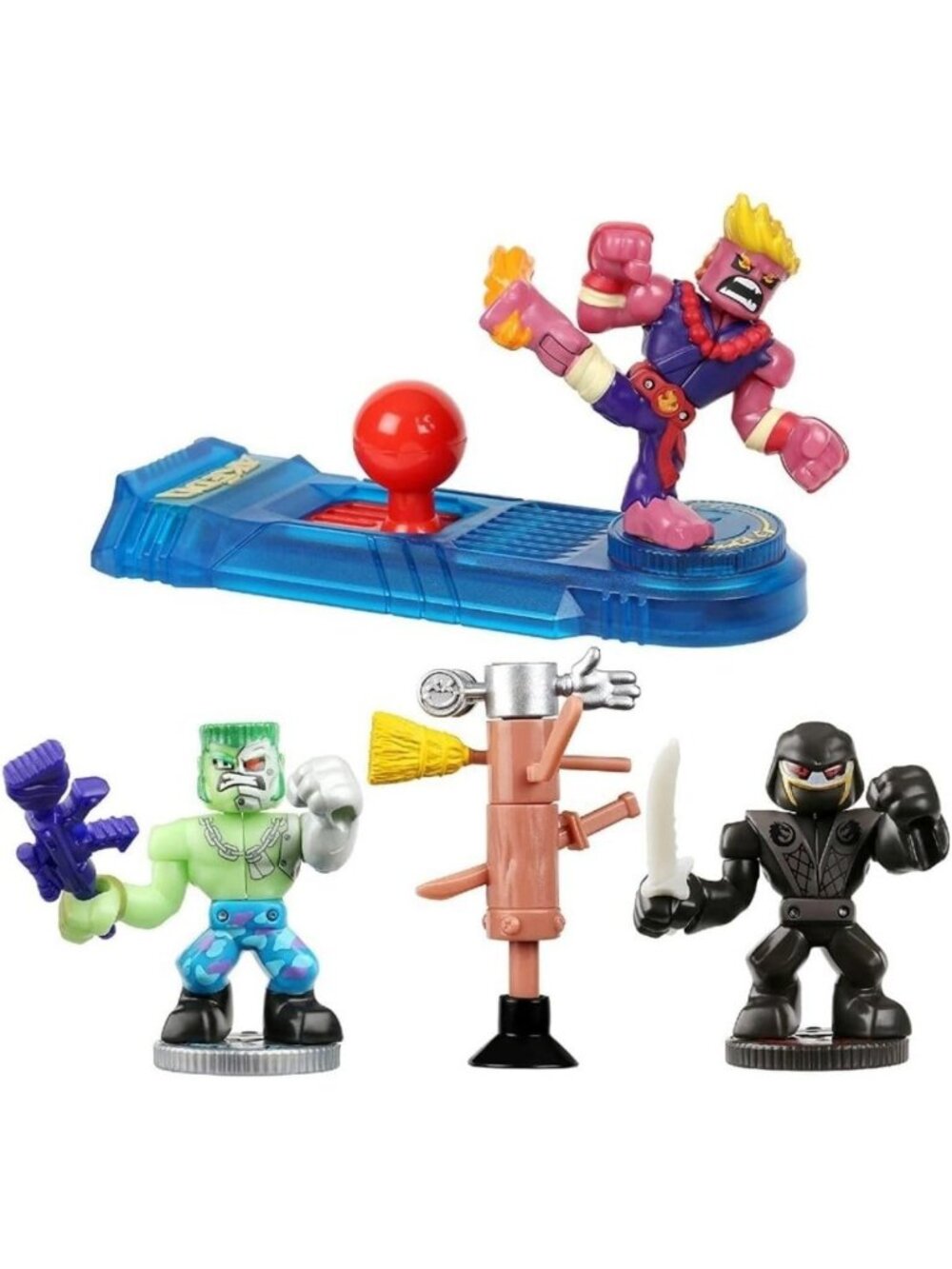 Ultimate Arcade Warriors Starter Pack - Legendary Kick Attack, Multicolor Action
